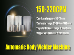 O soldador geral Machine For Food do corpo da lata pode fazendo a máquina
