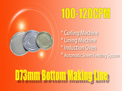 Indução que cura a máquina de Oven For Metal Can Making