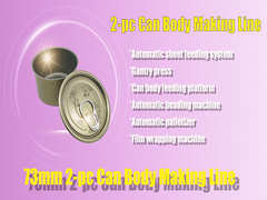 A lata do metal 300CPM que faz a máquina para o alimento do folha de Flandres enlata o CE da fabricação certificado