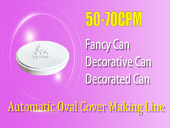 O metal irregular automático de Tin Can Seamer Machine For pode travando