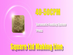 Máquina personalizada para fabricar recipientes de lata com alimentação trifásica 380 V 50 Hz