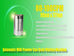 O soldador geral Machine For Food do corpo da lata pode fazendo a máquina