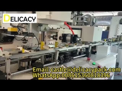 Máquina de fabricação de latas metálicas para corpo de latas retangulares pequenas