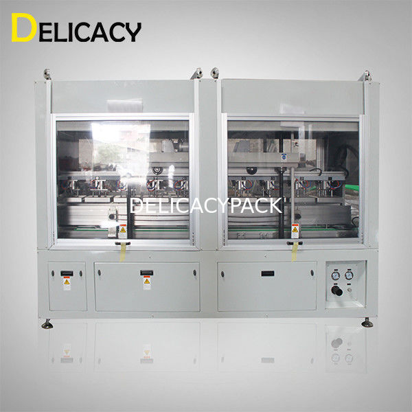 Retangular pequeno automático de Linha de produção de latas For 1L 5L pode