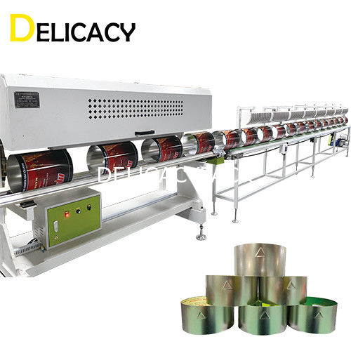 Retangular pequeno automático de Linha de produção de latas For 1L 5L pode