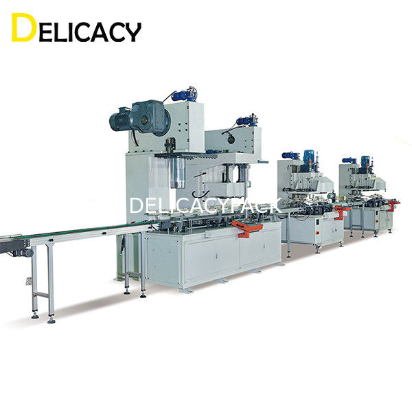Industrial químico automático de 35KW Linha de produção de latas For pode Pail Making