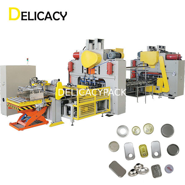 CNC automático completo Linha de produção de latas, imprensa da alimentação de folha do folha de Flandres do fim de EOE