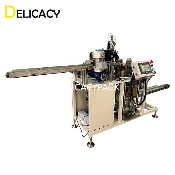 O metal automático pode fazendo a tensão do empilhador 380V 50Hz da tampa da máquina