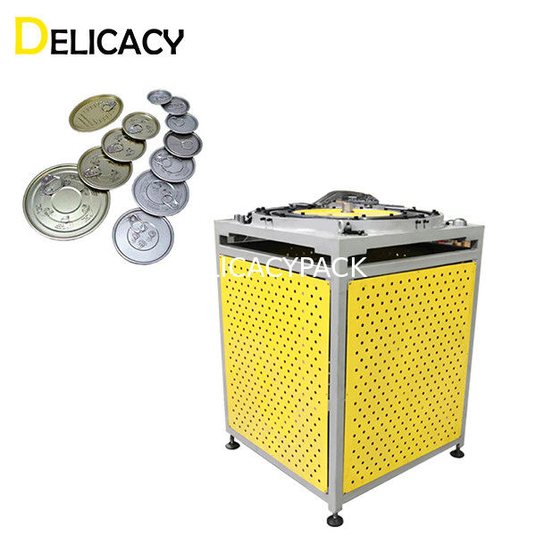 A linha que ondula o metal Tin Can End Making 1500 de Máquina de produção de latas For termina/minuto