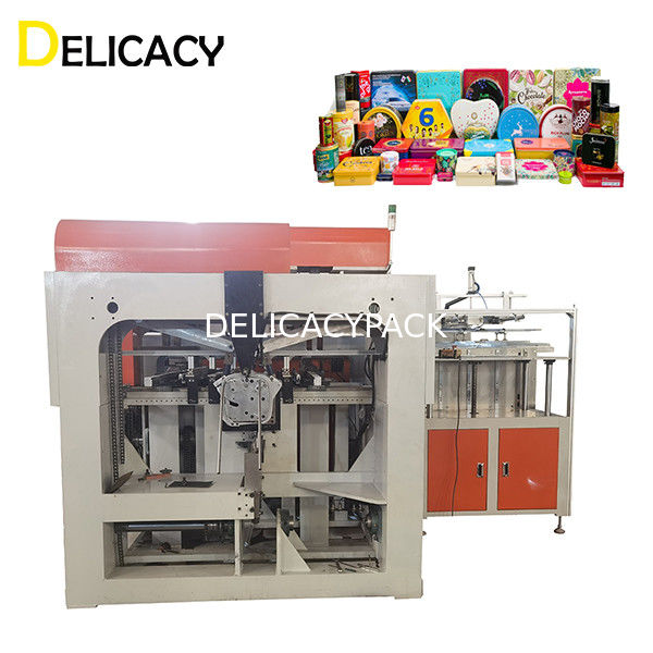 O CE certificou a fabricação superior do fim decorativo automático da tampa da lata de Máquina de fazer latas For