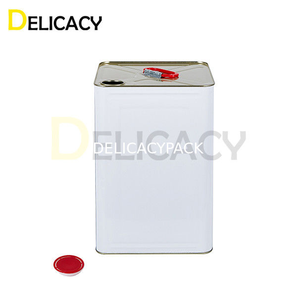 Linha de produção automática completa de 3 fases para recipientes de lata de ferro de lata quadrada de 18L