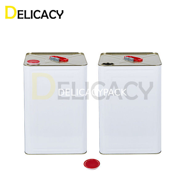 Linha de produção automática completa de 3 fases para recipientes de lata de ferro de lata quadrada de 18L