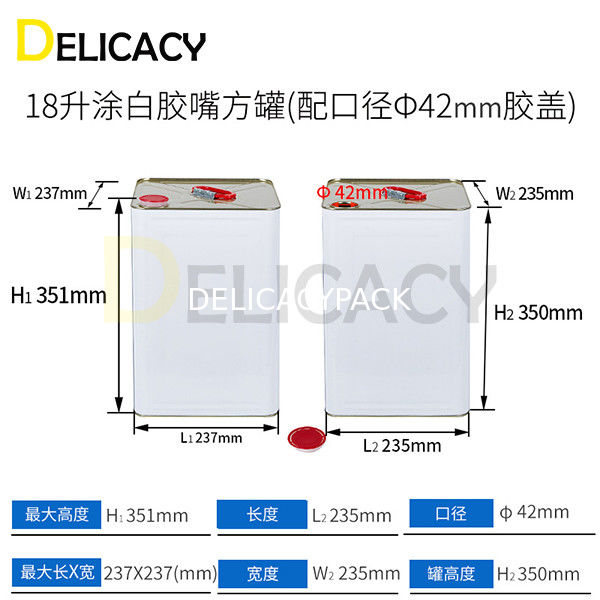Linha de produção automática completa de 3 fases para recipientes de lata de ferro de lata quadrada de 18L
