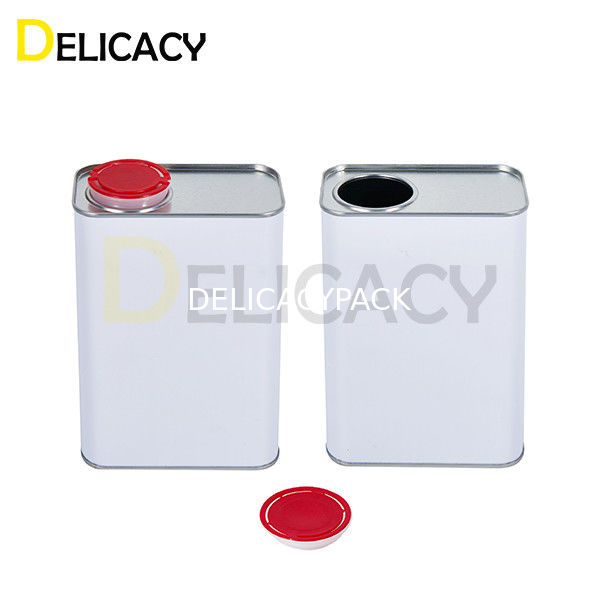 2.2KW 1L Quadrado máquina de costura de lata de estanho cor personalizada