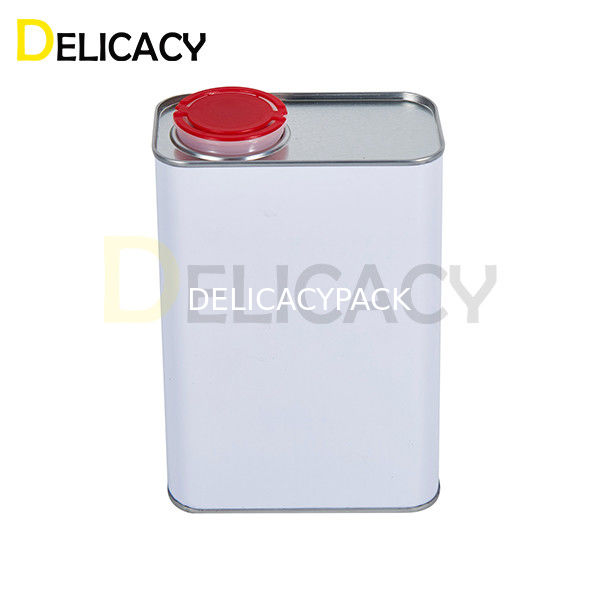 2.2KW 1L Quadrado máquina de costura de lata de estanho cor personalizada