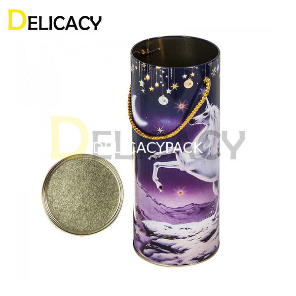 Máquina de costura de fecho de lata eficiente para fazer lata de caixa de lata de presente de Natal