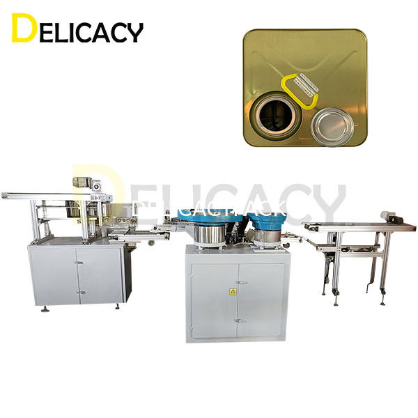 Tecnologia de solda de ponto de precisão: Soldador de ponto de manobra totalmente automático para conexões fortes em topos de latas retangulares