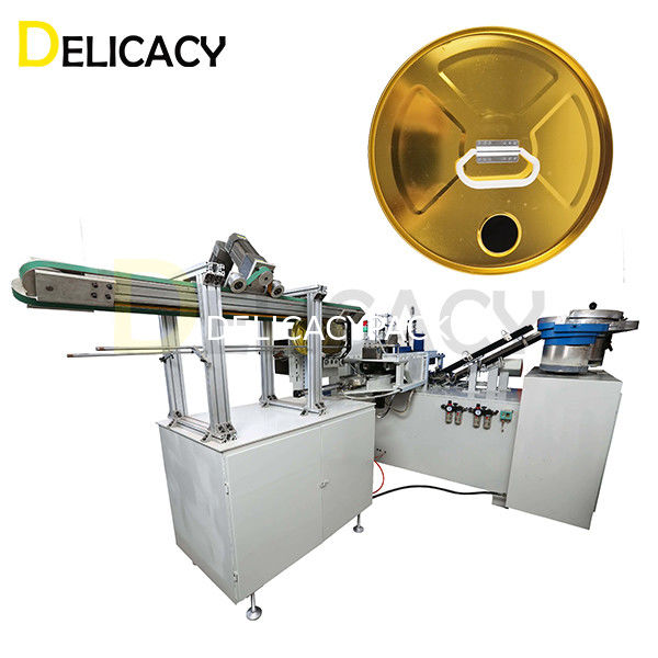 Soldadora automática de pontos de manobras para tampas redondas: aumento da eficiência na solda de peças circulares