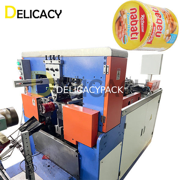 Criar perfeitamente latas de biscoitos máquina de fabricação com o corpo máquina de fechamento dominar a arte da eficiência de vedação