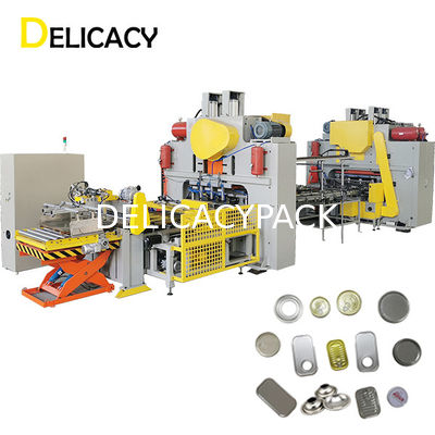 CNC automático completo Linha de produção de latas, imprensa da alimentação de folha do folha de Flandres do fim de EOE