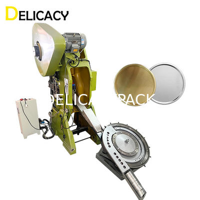 Disco automático do círculo de Máquina de fazer caixas de estanho For que alimenta a velocidade de 50CPM 70CPM