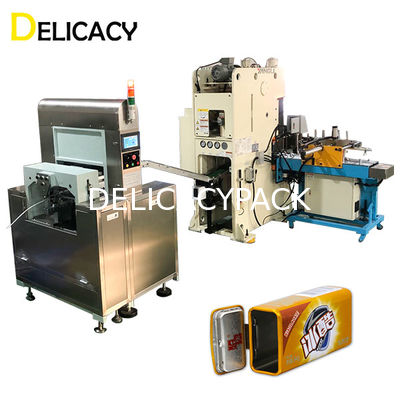 Sistema de alimentação de travamento automático da tira de Máquina de fazer latas With