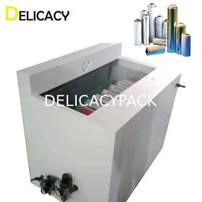 Testador de água off-line de 8 cabeças para latas de aerossol 20 CPM de velocidade