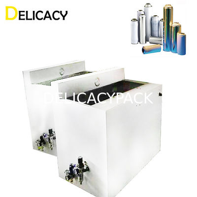 Testador de água delicado de cor personalizada para latas de aerossol detecta defeitos de vazamentos