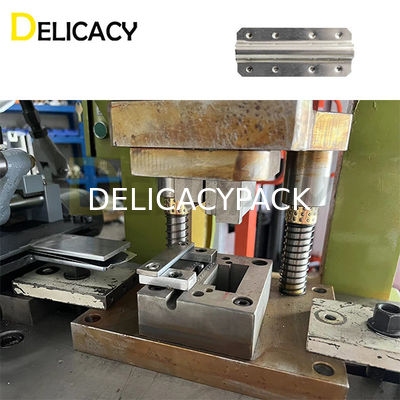 Máquina automática de fabricação de latas retangulares de alta velocidade para orelhas